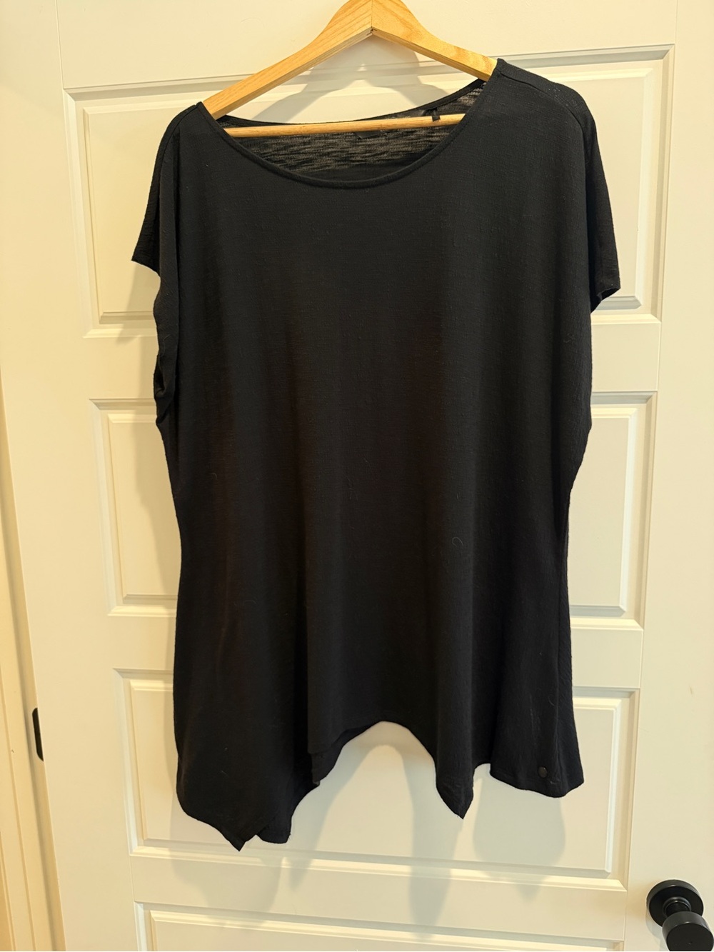 KILLSTAR - HALLOWED TOP Women's LG Black Asymmetric